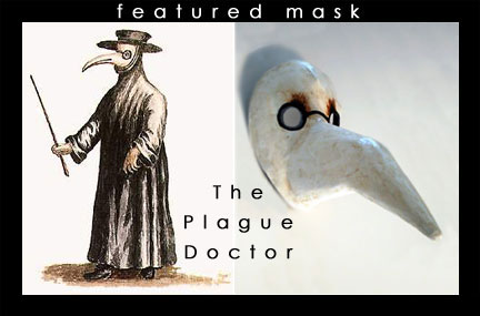 Considered an early form of hazmat suit, a plague doctor's clothing 